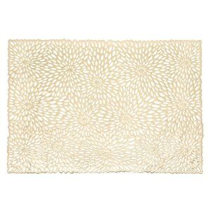 Torre & Tagus New Rectangle Placemat Gold set of 4